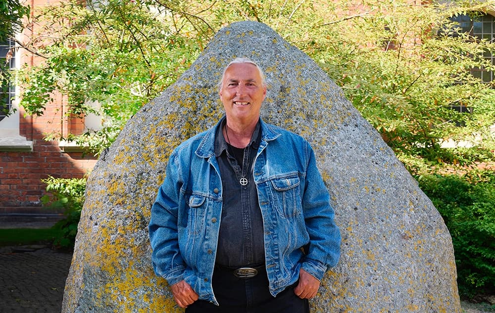 David Seven Deers - Coast Salish Künstler und Elder